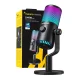 Maono DM30RGB Gaming Microphone, Black