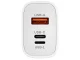 45W USB C Fast Wall Charger with 3 Ports USB-A and Lightning Universal Power Adapter