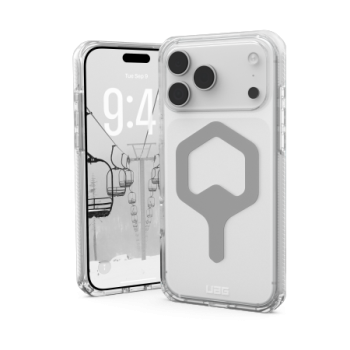 UAG Plyo MagSafe Phone Case Cover iPhone 17 Pro Max - Clear Silver