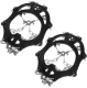 Ice Snow Traction Cleats Crampons Anti-Slip Snow Shoes Cleats for Men Women Hiking, Size 41-44