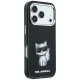 Karl Lagerfeld IML Choupette Body Sketch MagSafe Case for iPhone 17/18 Pro Max - Black