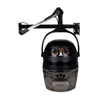 Gabbiano 1600A Wall-Mounted Hair Dryer, Black