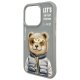 Nimmy Cool&Cute 2.0 Bear Phone Case Cover iPhone 15 Pro Max - Gray