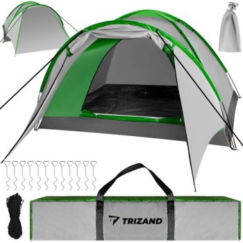 Trizand Nevada 4-Person Camping Tent with Vestibule