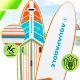 AquaPaddle Navigator Orange Green SUP Board, 355x82x15 cm, 200 kg