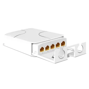Gigabit PoE Extender Switch 4x PoE Output + 1x Uplink, 90W