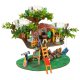 Creative Treehouse Building Kit with Plant Growing and Figurines