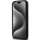 BMW Perforated Tricolor Line Case for iPhone 15 Pro, Black
