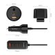 Orico ChargeClip 108W Car Charger 2x USB-A & 4x USB-C - Black