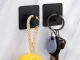 Self-Adhesive Metal Bathroom Hooks Without Drilling, 4 Pcs