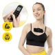 4Fizjo Combo LITE Gel Electrodes for Electrostimulation, 2 pcs, Black