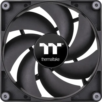 Thermaltake CT140 PC Cooling Fan, 140 mm, Black, 2 Pack