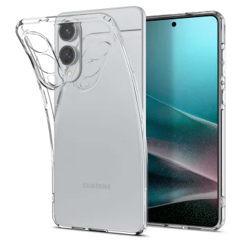 Spigen Liquid Crystal Case for Samsung Galaxy S25 Edge, Clear