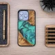 Bewood Unique Case for iPhone 16 Pro - Turquoise