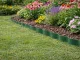 DIVODV Lawn Edging 9m x 20cm, Corrugated, Green