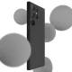 3mk Silicone Case for Samsung Galaxy S24 Ultra, Black