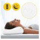 4FIZJO SLEEP-ERGO+ Anatomical Orthopedic Memory Foam Pillow, White