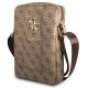 Сумка Guess 4G Big Metal Logo для планшета 8\", коричневая