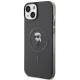 Karl Lagerfeld iPhone 15 Plus Case IML Ikonik MagSafe, Black