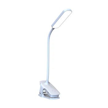 Wozinsky VT-02 LED Reading Lamp with Clip, 5W, 100 lm, 6000K, USB-C Cable, White