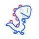 Неоновый светильник Динозавр Jurassic Baby Dino FLNJ01, синий