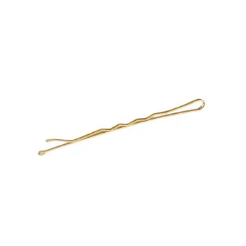 Hair Bobby Pins E-64 6 cm 36 pcs Gold