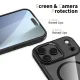 Tech-Protect MagMat MagSafe Case for iPhone 17 Pro, Clear Black