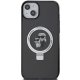 Karl Lagerfeld iPhone 15 Case Ring Stand Karl&Choupette MagSafe, Black