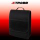 Felt Car Trunk Organizer Xtrobb 24808, 12L Storage Bag, Black