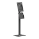Maclean MC-924 B Tablet Floor Stand 12.4\"-13\", with Lock, Black