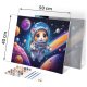 Massido Astronaut Paint by Numbers Kit 40x50 cm - DIY Space Art Canvas
