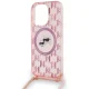 Karl Lagerfeld iPhone 15 Pro Max Case IML Crossbody Monogram, Pink