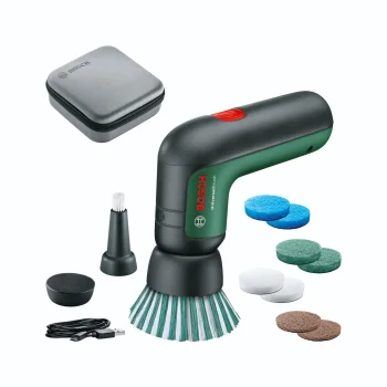 Cordless Cleaning Brush Bosch UniversalBrush 3.6 V Set, Green / Black
