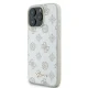 Apple iPhone 16 Pro Max 6.9\'\' Guess Peony Script Logo MagSafe Case Cover, White
