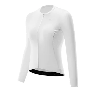 Women's Long Sleeve Cycling Jersey Rockbros 15210006003 TVI S - White