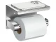 Toilet Paper Holder with Phone Shelf Stainless Steel