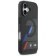 BMW M IML Metal Buttons Tricolor Lines MagSafe Case for iPhone 17, Black