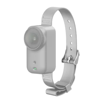 Puluz Silicone Band / Pet Collar for DJI Osmo Nano PU1062H (Gray)
