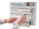 5-in-1 Wall-Mounted Foil and Paper Towel Dispenser, White