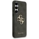 Чехол Guess для Samsung Galaxy S25 FE HC PU Leather 4G Metal Logo черный