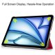 Apple iPad Air 13\'\' (2024) (A2903 A2898) PU Leather Protective Tri-fold Book Case Cover, Red