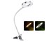Adjustable Tabletop Clip-On Cosmetic LED USB Lamp Reading Light