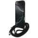 Guess 4G Big Logo Cord Stap Crossbody Phone Case Cover iPhone 17 Pro Max - Black
