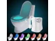 LED Toilet Night Light with Motion Sensor