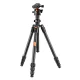 K&F Concept K-series K254C2 Carbon Fiber Tripod with Ball Head