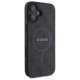 Guess 4G Ring Classic Logo MagSafe Case for iPhone 16 Black