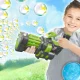 Bakalu 2in1 Electric Bubble and Water Gun, Green/Grey