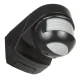 Maclean MCE295 Wall Motion and Twilight Sensor, 180° + 360°, 2000W, Black