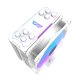 Procesora dzesētājs Darkflash Z4 PRO MIST White ARGB 200W