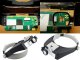 Налобная лупа-очки с 2 LED подсветкой для точных работ 1.5x-17x